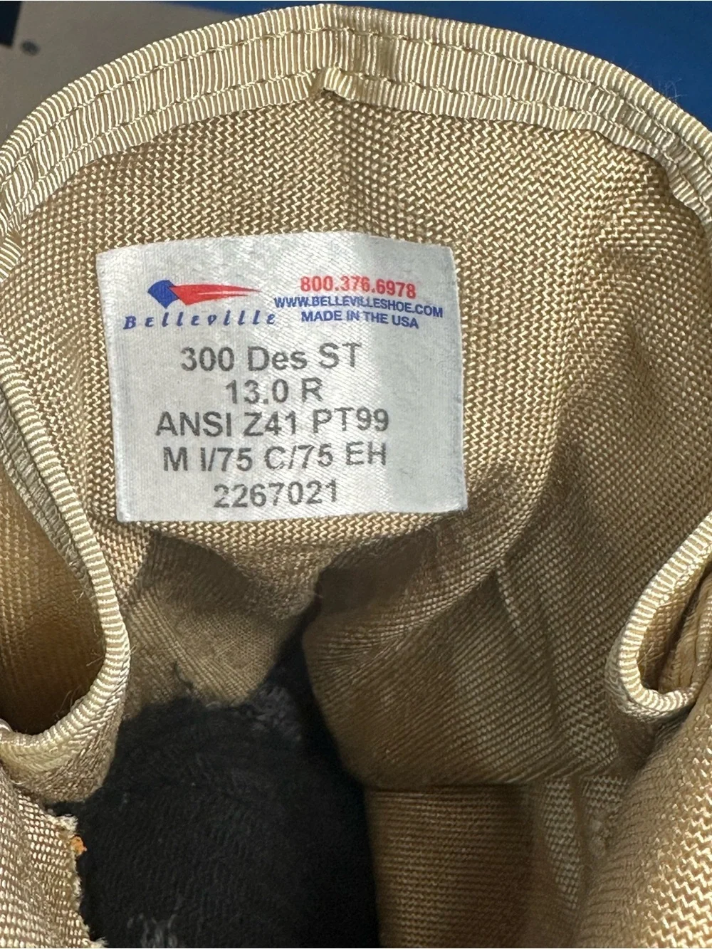 Belleville genuine 300
